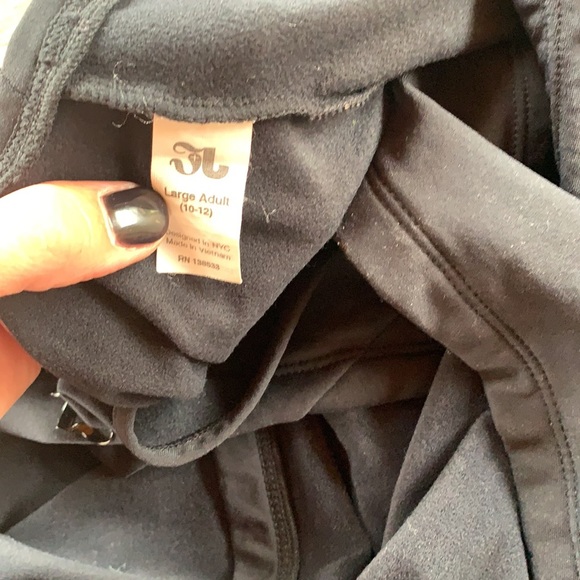 Jo + Jax Black Leotard Romper - Picture 7 of 8